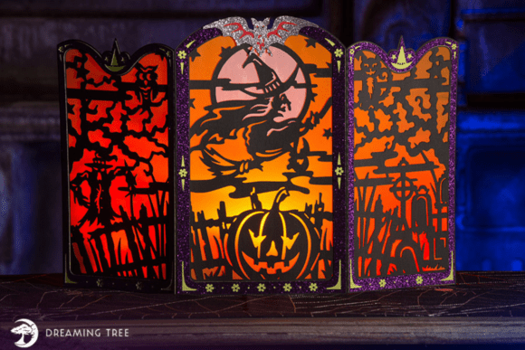 Download Vintage Halloween Screen SVG - Premium Resources