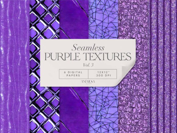 Download Purple Glitter Digital Paper Seamless - Premium Bundle